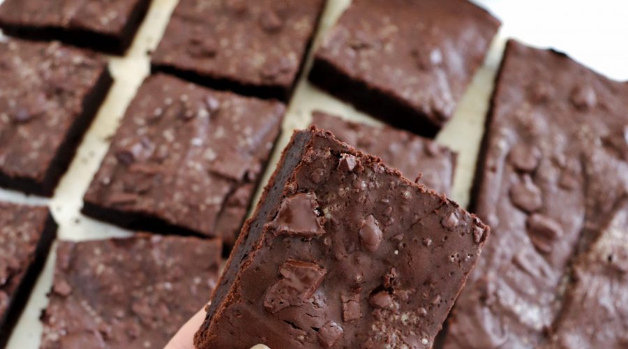 brownies alla birra e cioccolato senza glutine