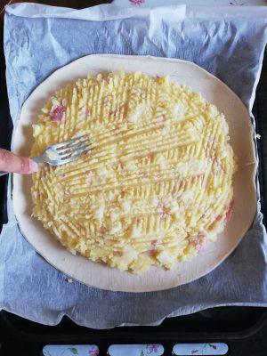 sformato patate, prosciutto e formaggi