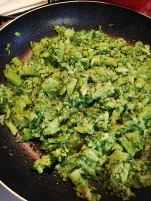 lasagna bianca con broccoletti