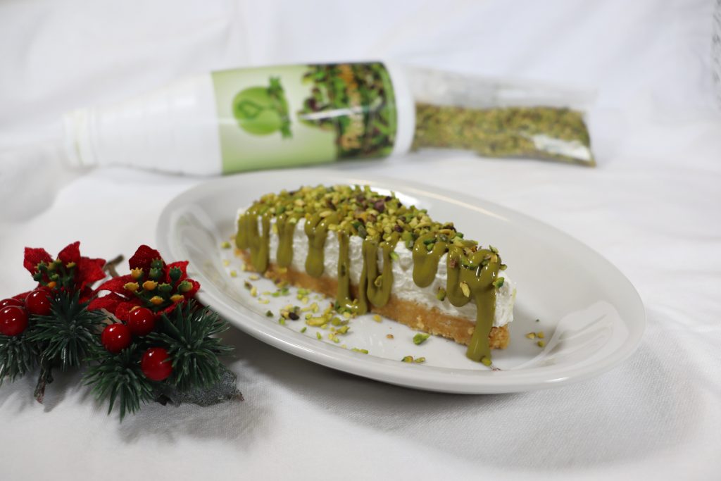 cheesecake al pistacchio