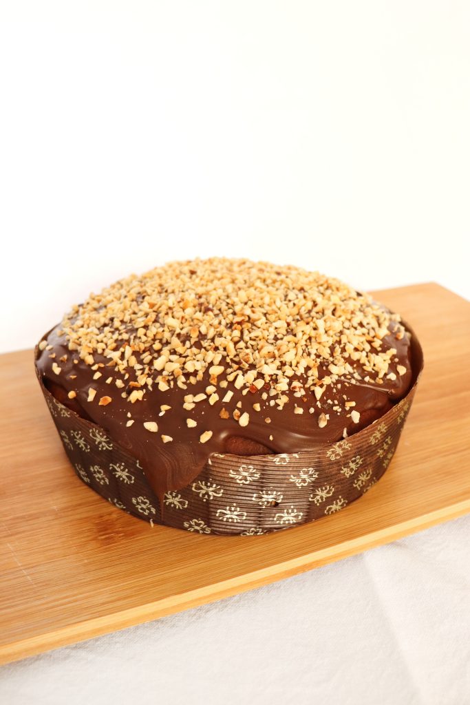 panettone canditi e cioccolato fondente