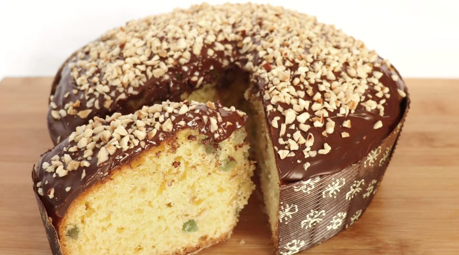 panettone canditi e cioccolato fondente