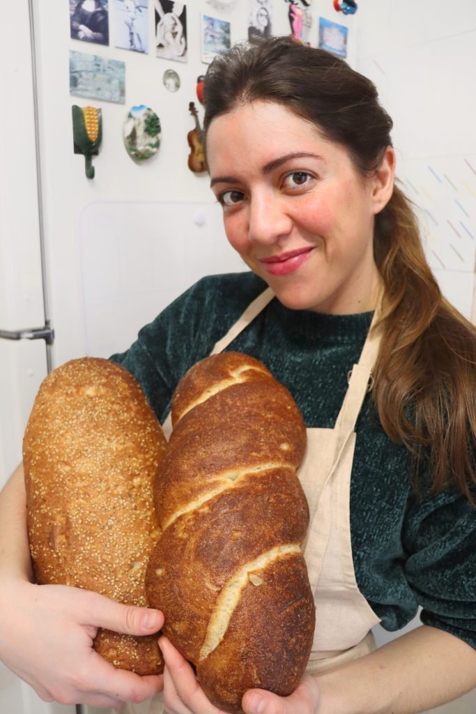 filone di pane senza glutine