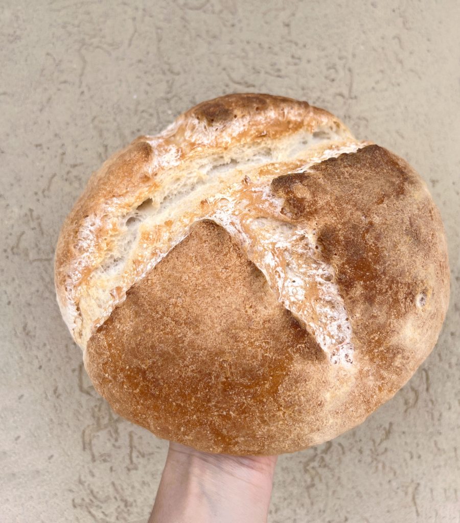 pagnotta di pane senza glutine