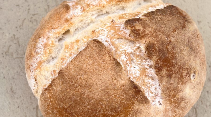 pagnotta di pane senza glutine