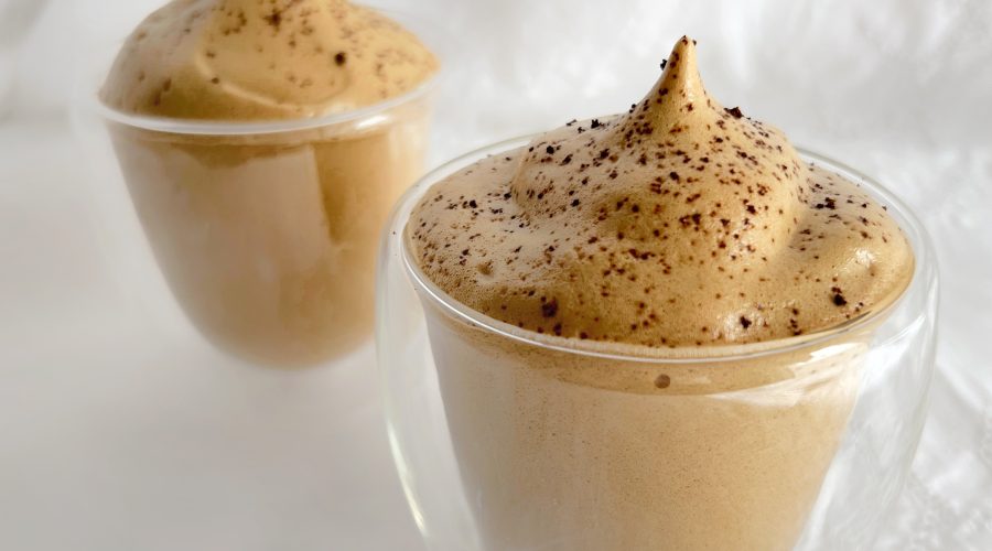 crema caffè con solo acqua