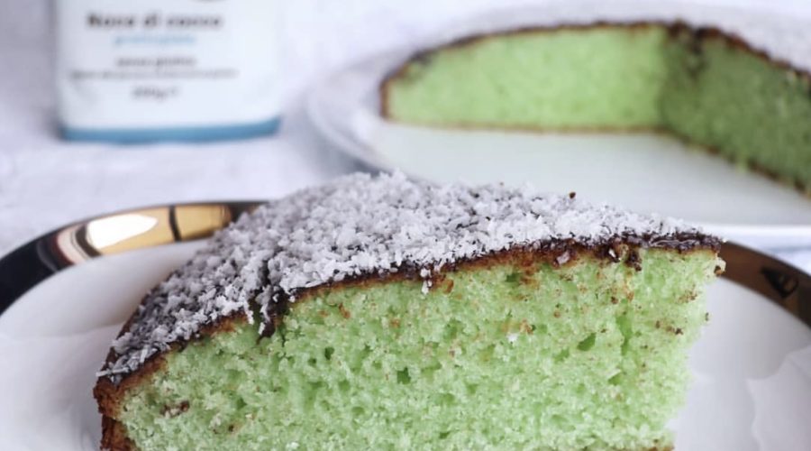 torta menta e cocco senza glutine