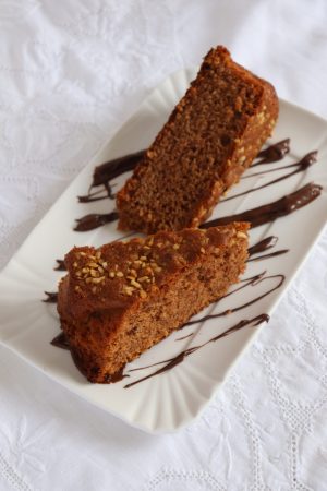 Torta soffice alla crema di nocciole