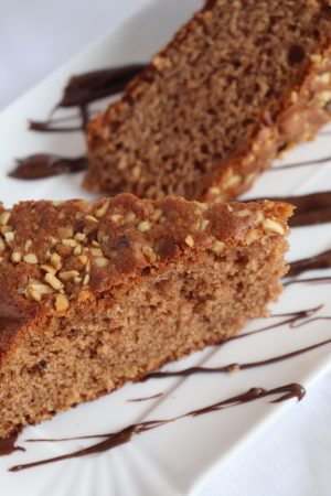 Torta soffice alla crema di nocciole