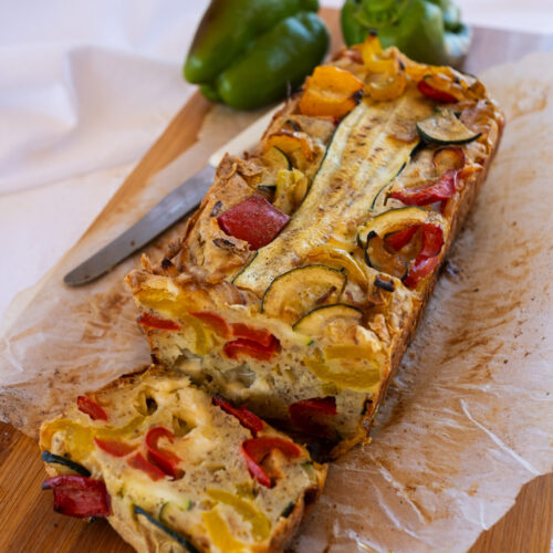 plumcake salato con verdure