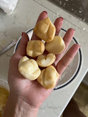 bocconcini di formaggio filante senza glutine