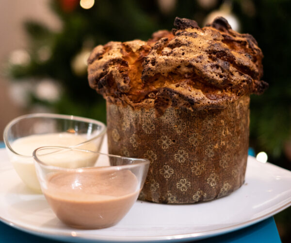 Panettone con mascarpone