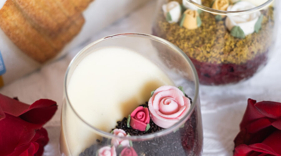 panna cotta innamorata rigori Inglese Gluten free san Valentino