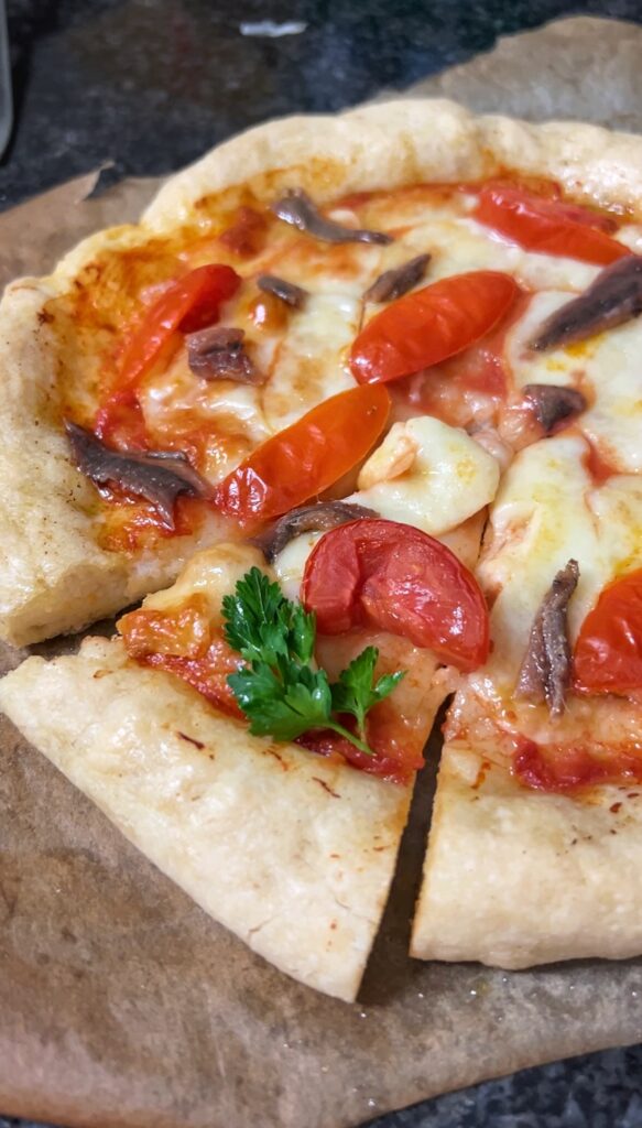 pizza senza glutine con farine naturali