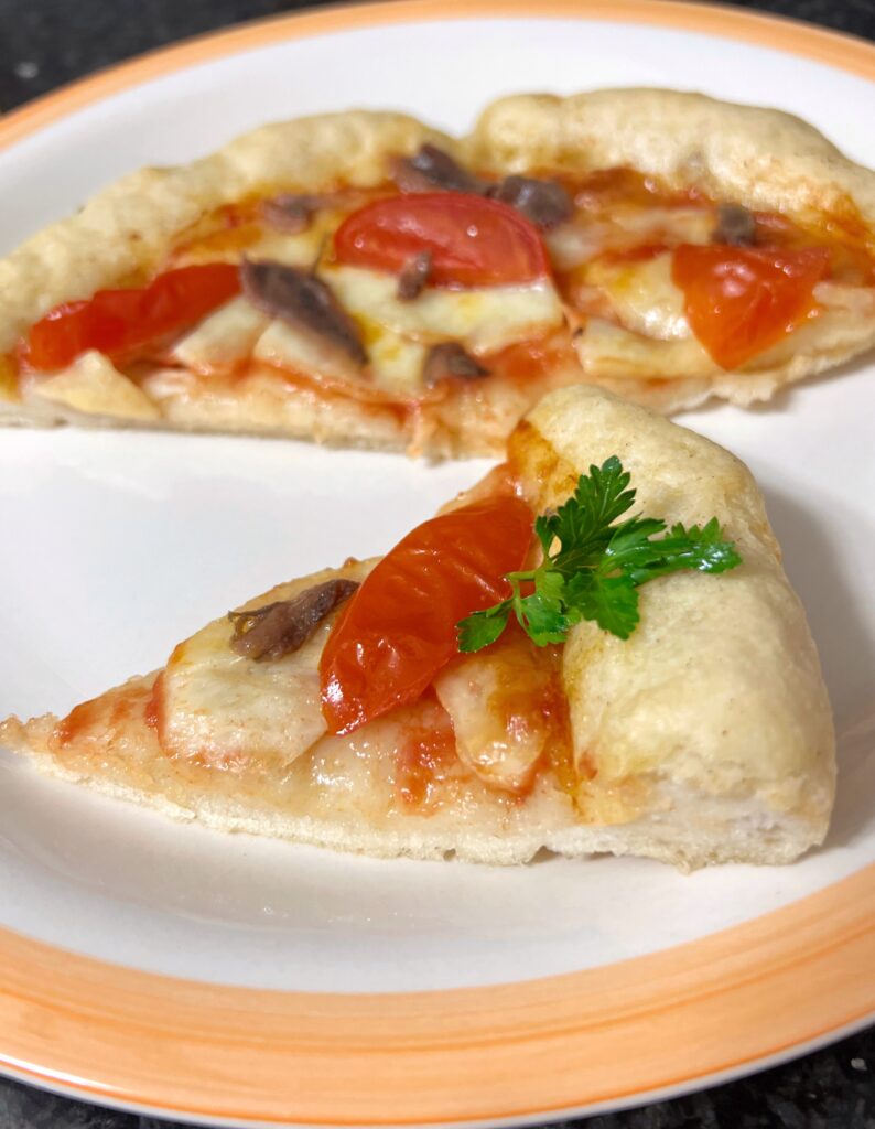 pizza senza glutine con farine naturali