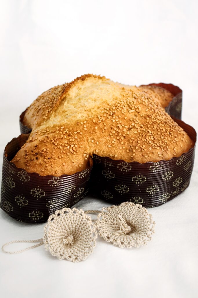 Colomba di pane pasquale senza glutine