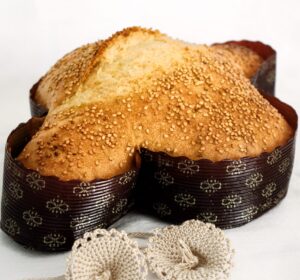 Colomba di pane pasquale senza glutine