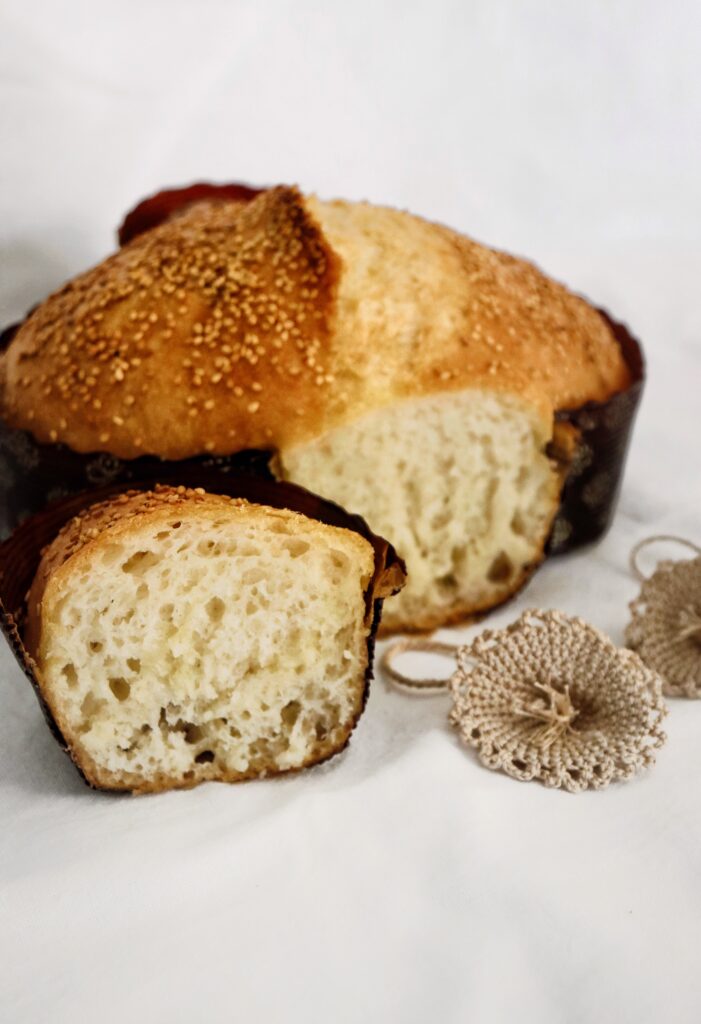 Colomba di pane pasquale senza glutine