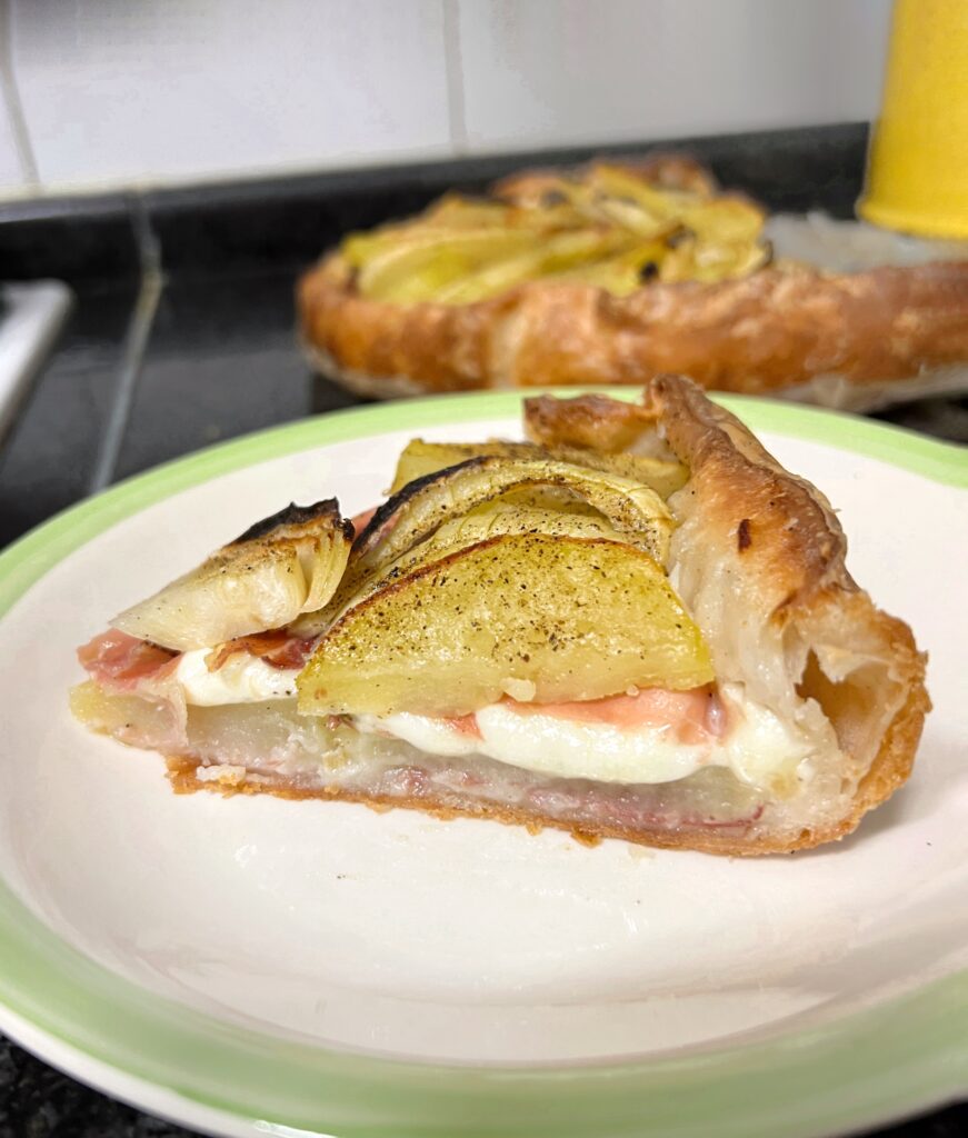 torta salata con sfoglia senza glutine patate e speck