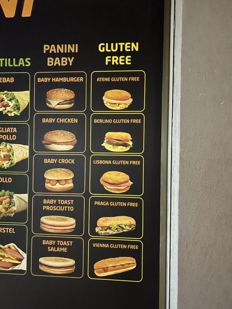 burger city panini senza glutine trapani