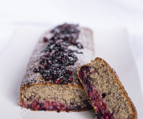 Plumcake con frutti di bosco