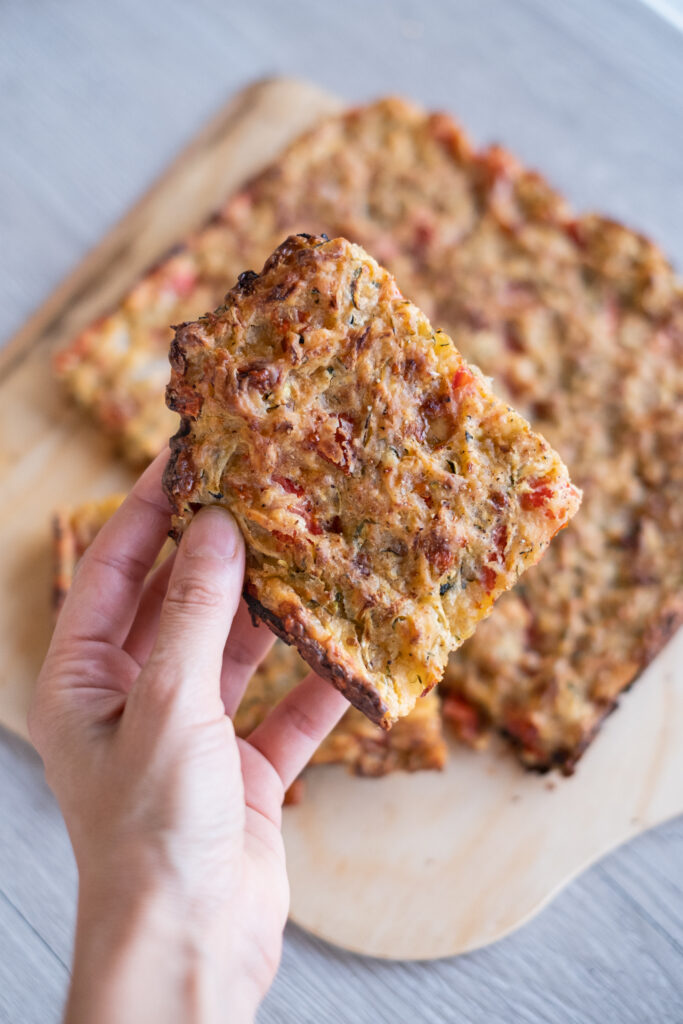 Civargedda, pizza sarda con zucchine 