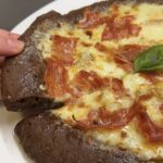 pizza nera integrale senza glutine inglese gluten free