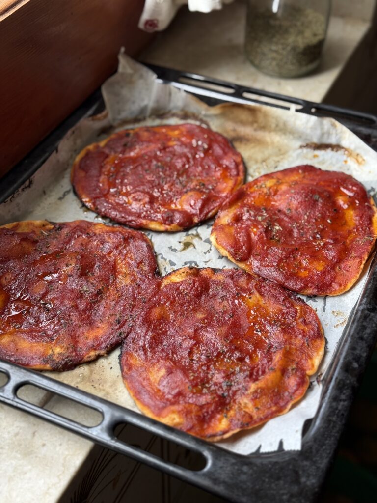 pizzette rosse croccanti senza glutine