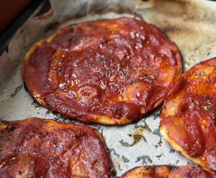 pizzette rosse croccanti senza glutine