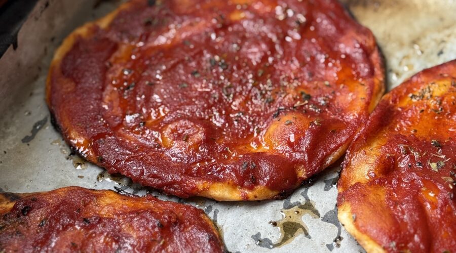 pizzette rosse croccanti senza glutine