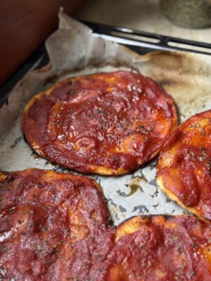 pizzette rosse croccanti senza glutine